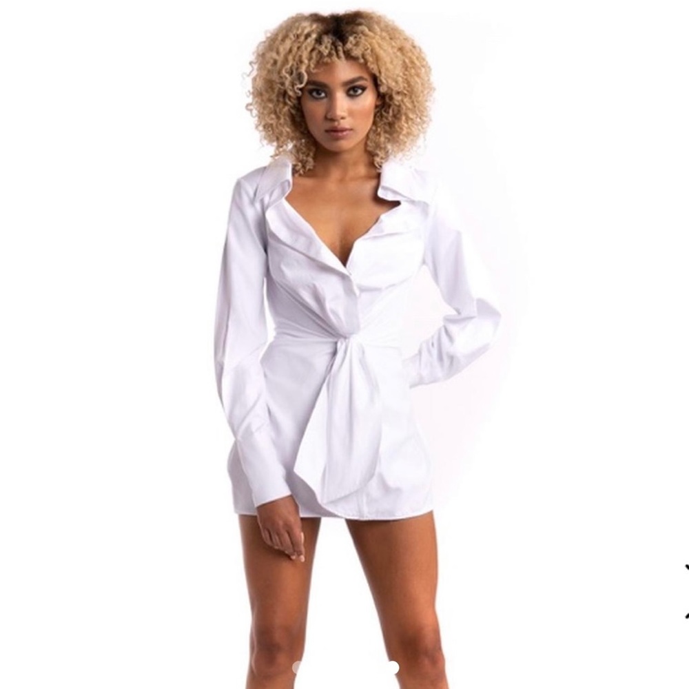 Knotty Shirt Dress by Steele (NWT)